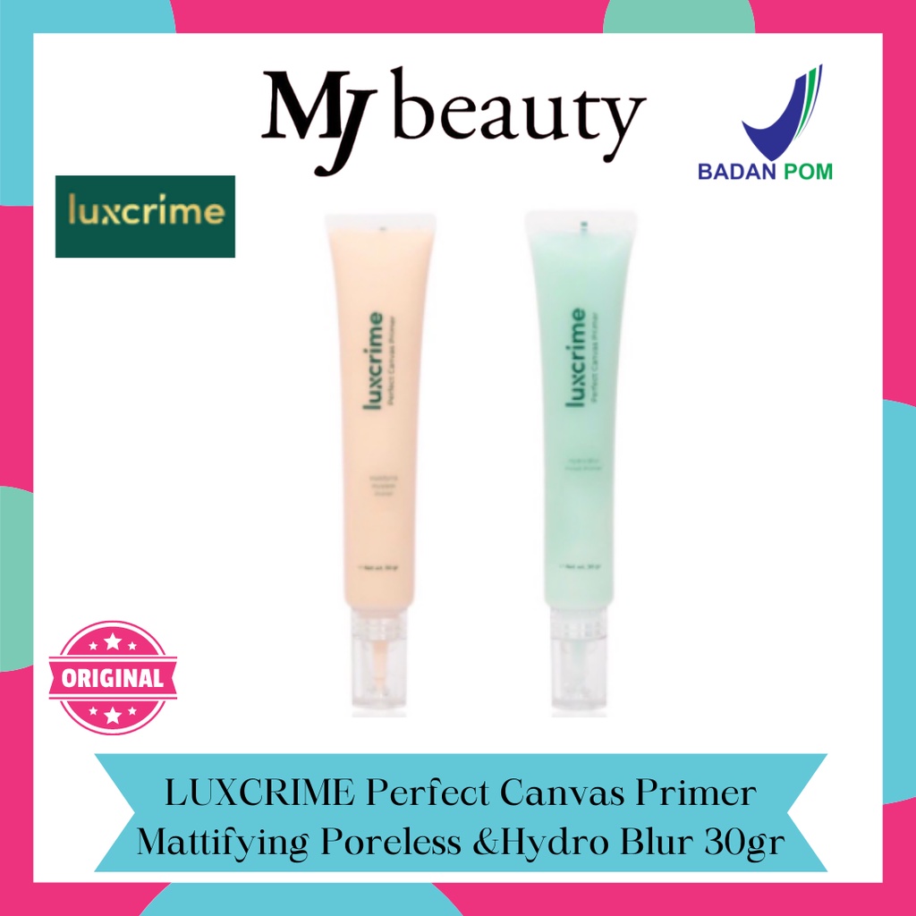 Jual Luxcrime Perfect Canvas Primer Mattifying Poreless Hydro Blur