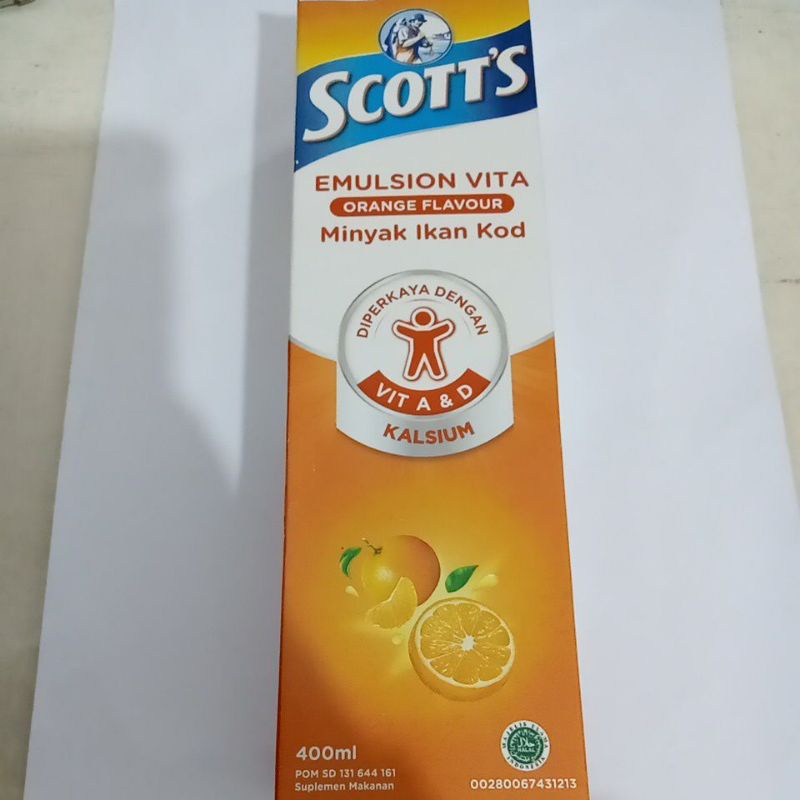 Jual Scotts Emulsion Vita Ml Shopee Indonesia