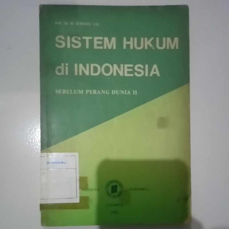 Jual Sistem Hukum Di Indonesia Shopee Indonesia