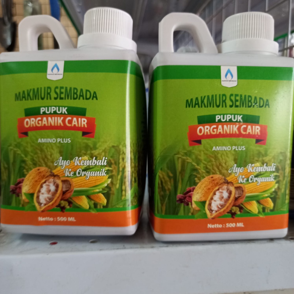 Jual Pupuk Organic Cair Amino Plus Isi Ml Pupuk Penyubur Tanaman