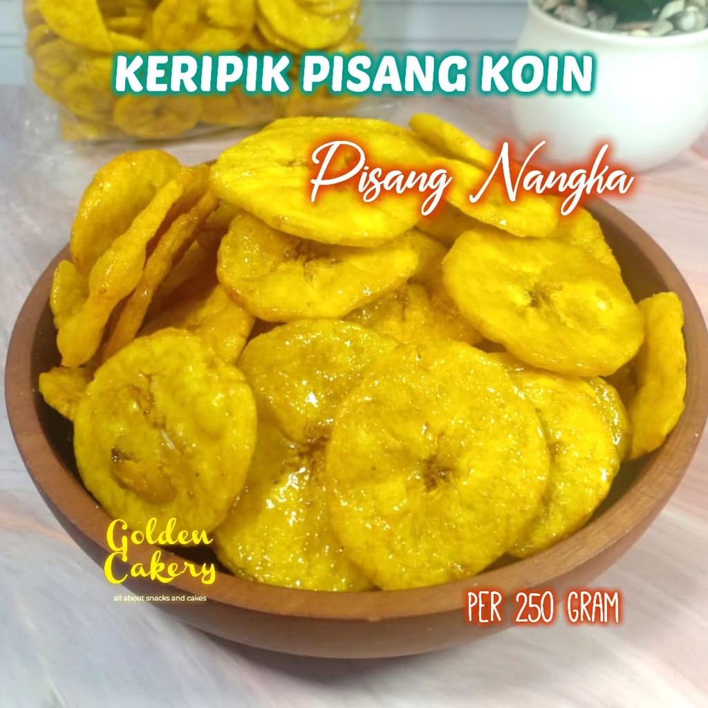 Jual Keripik Pisang Nangka KOIN 250 GR Shopee Indonesia