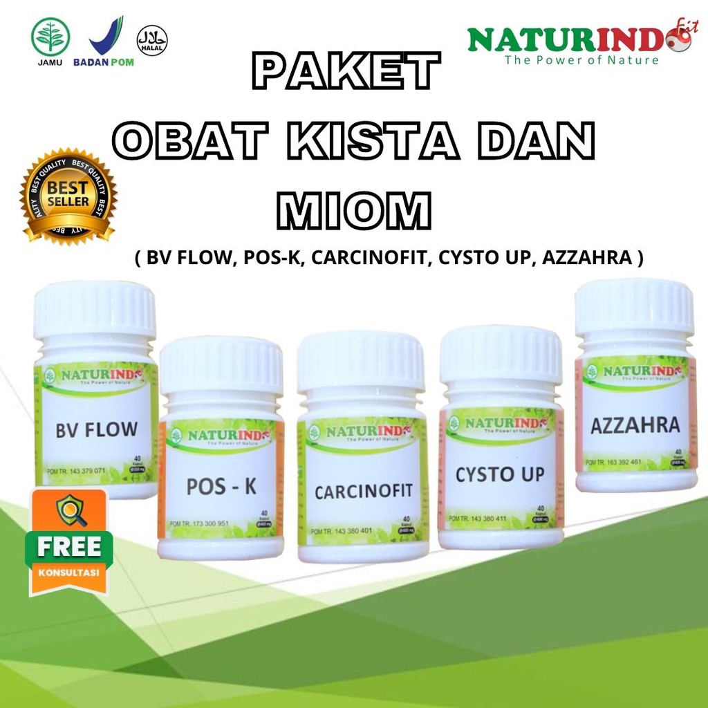 Jual Herbal Paket Obat Kista Dan Miom Ovarium Endometriosis Kista