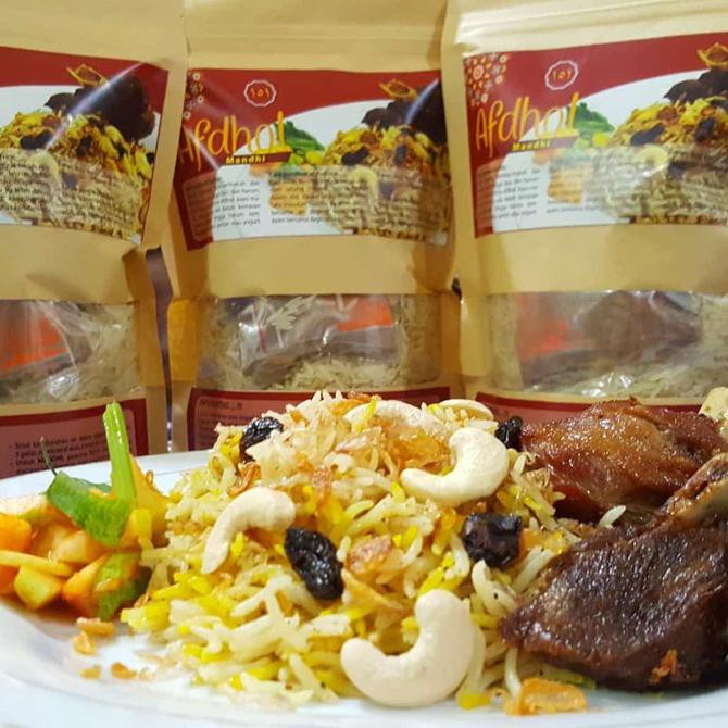 Jual Beras Paket Nasi Mandhi Dilengkapi Beras Basmati Bumbu Briyani