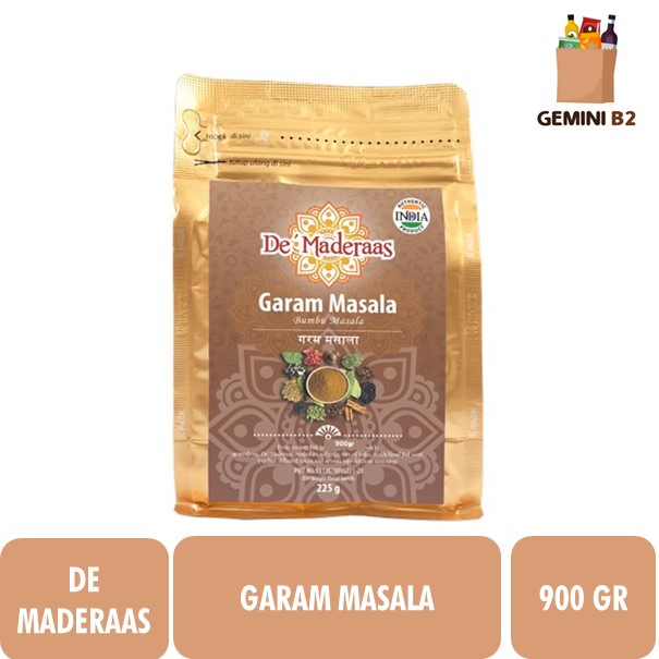 Jual De Maderaas Garam Masala 900gr Shopee Indonesia