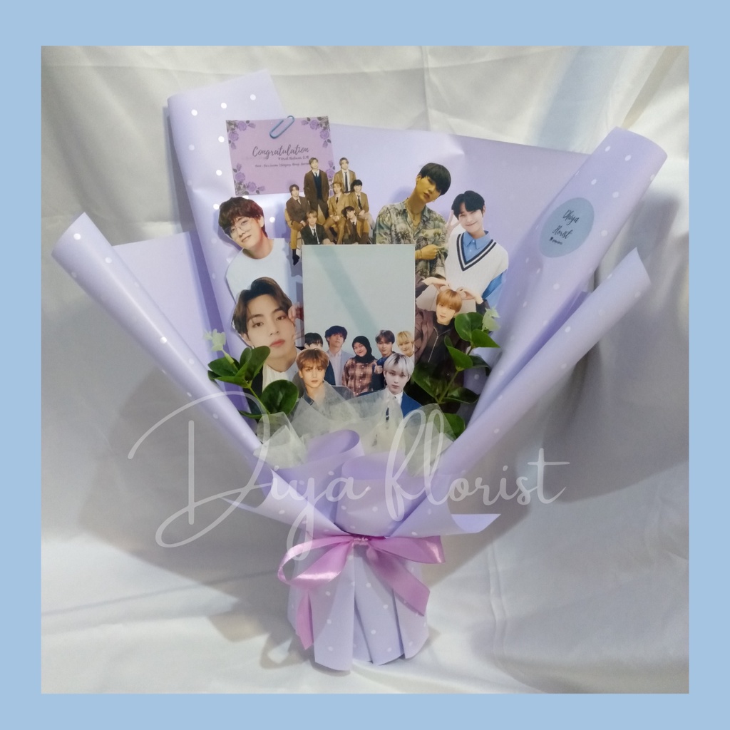 Jual Bucket Polaroid Bouquet Foto Buket Wisuda Buket Murah