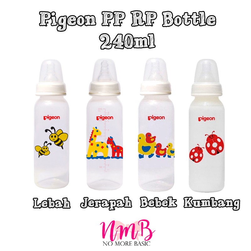 Jual Pigeon Pp Clear Rp Bottle Ml Ml Lebah Jerapah Bebek