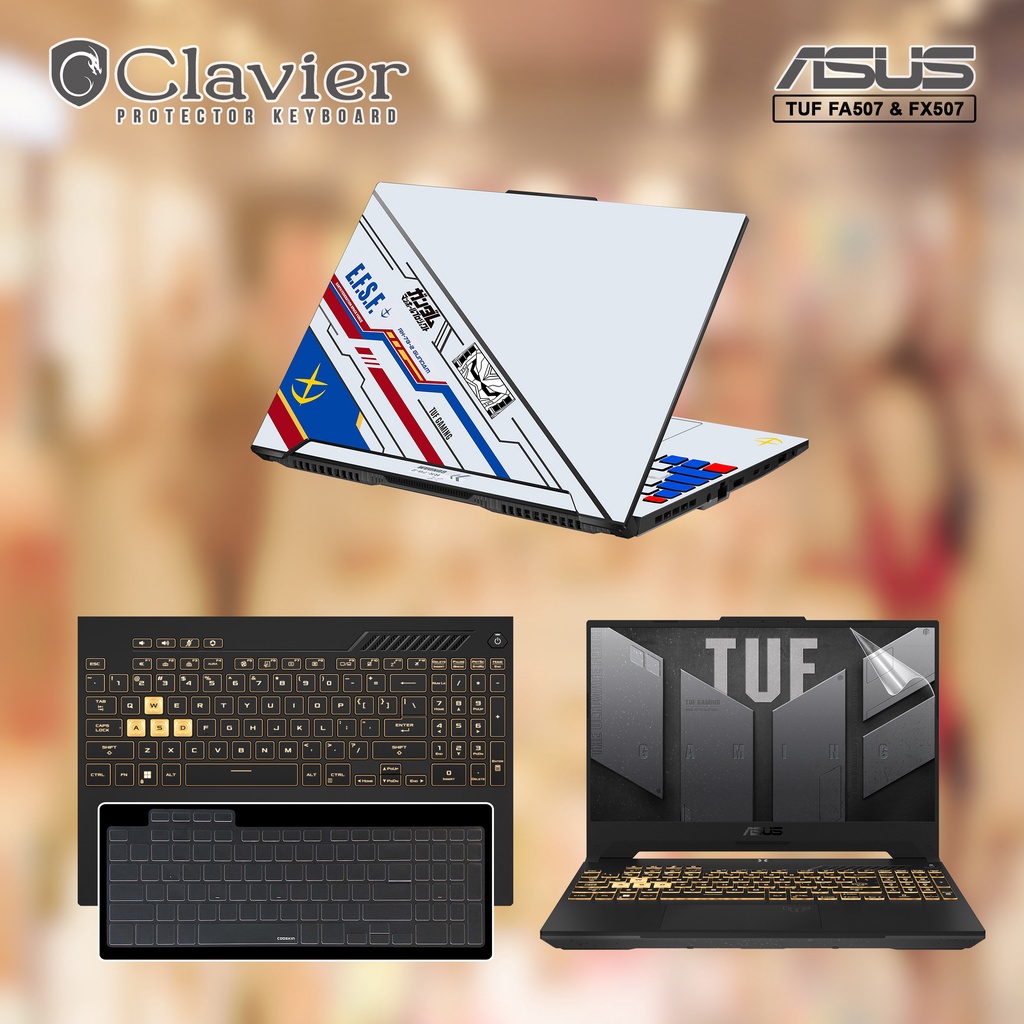 Jual Cover Keyboard Screen Protector Garskin Laptop Anti Gores Asus Tuf