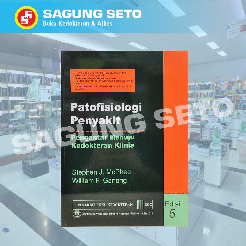 Jual PATOFISIOLOGI PENYAKIT PENGANTAR MENUJU KED KLINIS ED5 Shopee