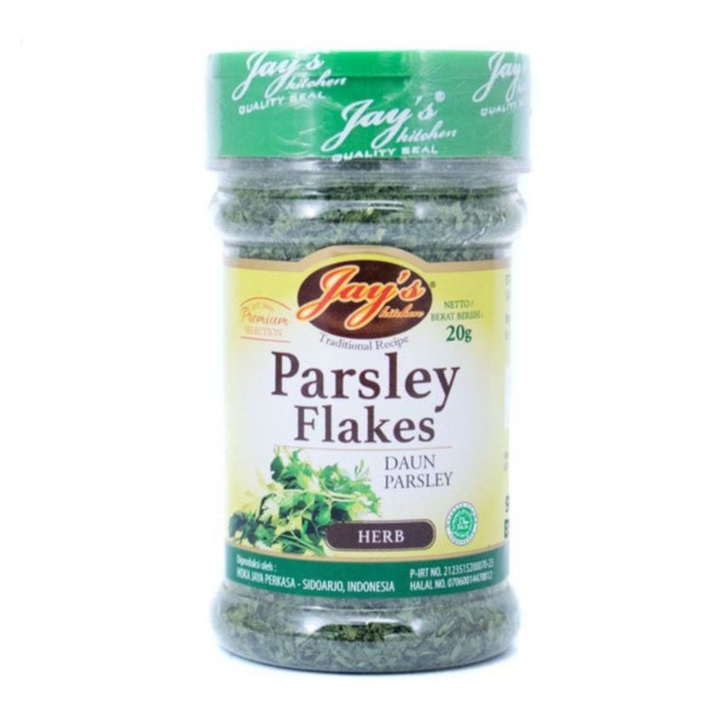 Jual Jays Kitchen Parsley Flakes Gr Shopee Indonesia