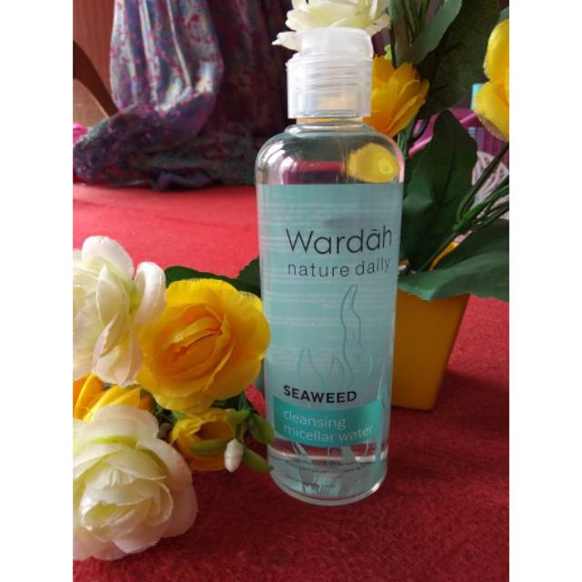 Jual Wardah Seaweed Cleansing Micellar Water 240ml Shopee Indonesia