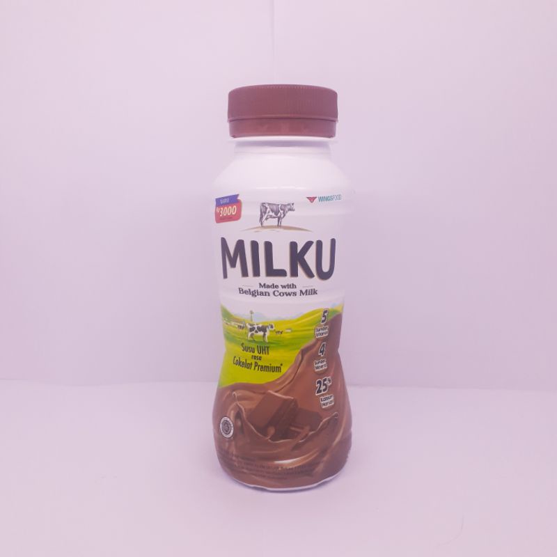 Jual Susu UHT Milku Rasa Coklat Premium 200ml Shopee Indonesia