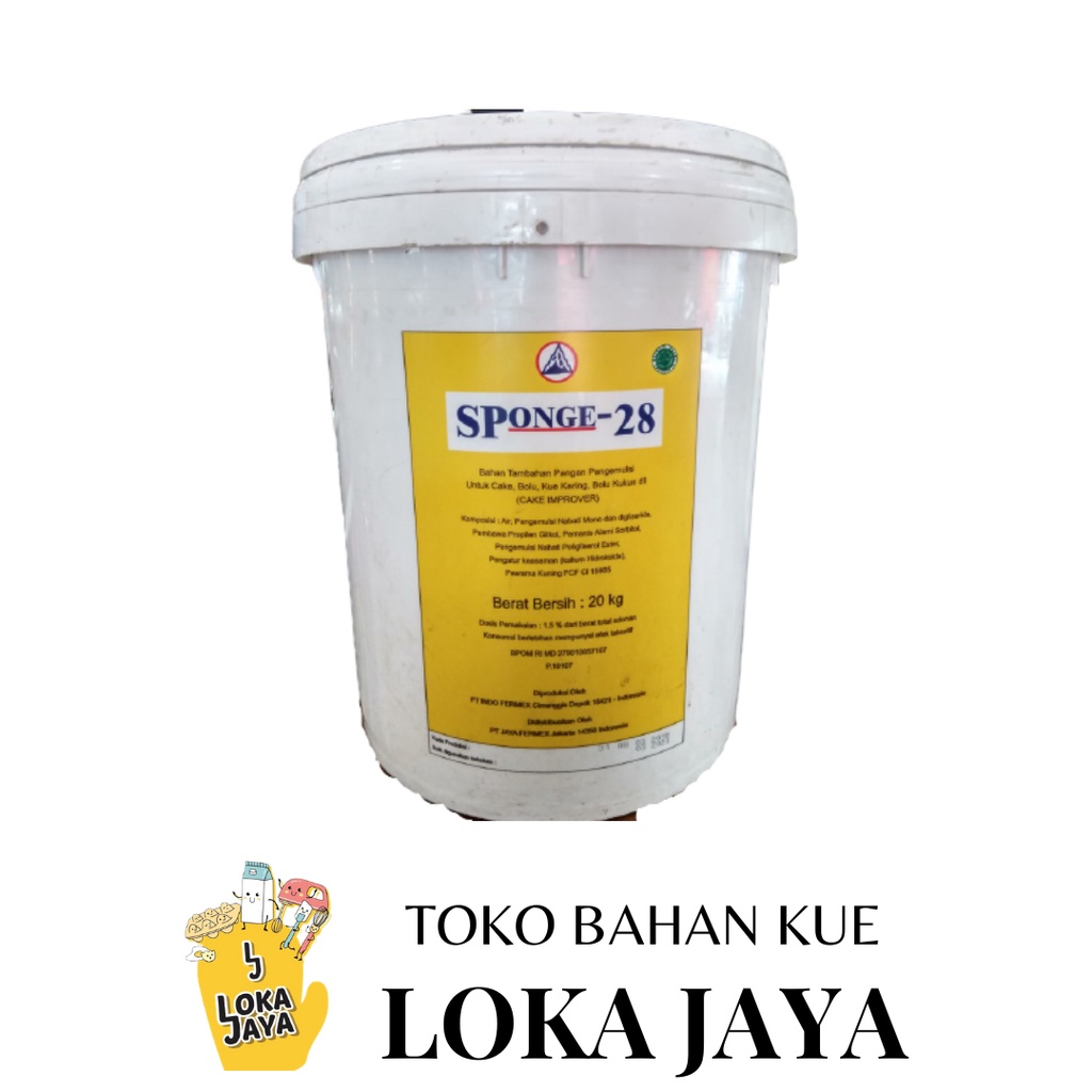 Jual Sponge Cake Emulsifier Sp Pengembang Kue Repack G Shopee