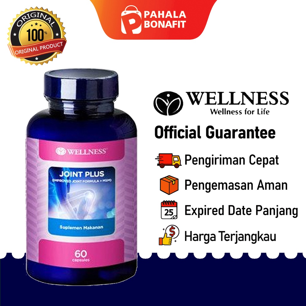 Jual Wellness Joint Plus Glucosamine Sulfate Chondroitin Vitamin