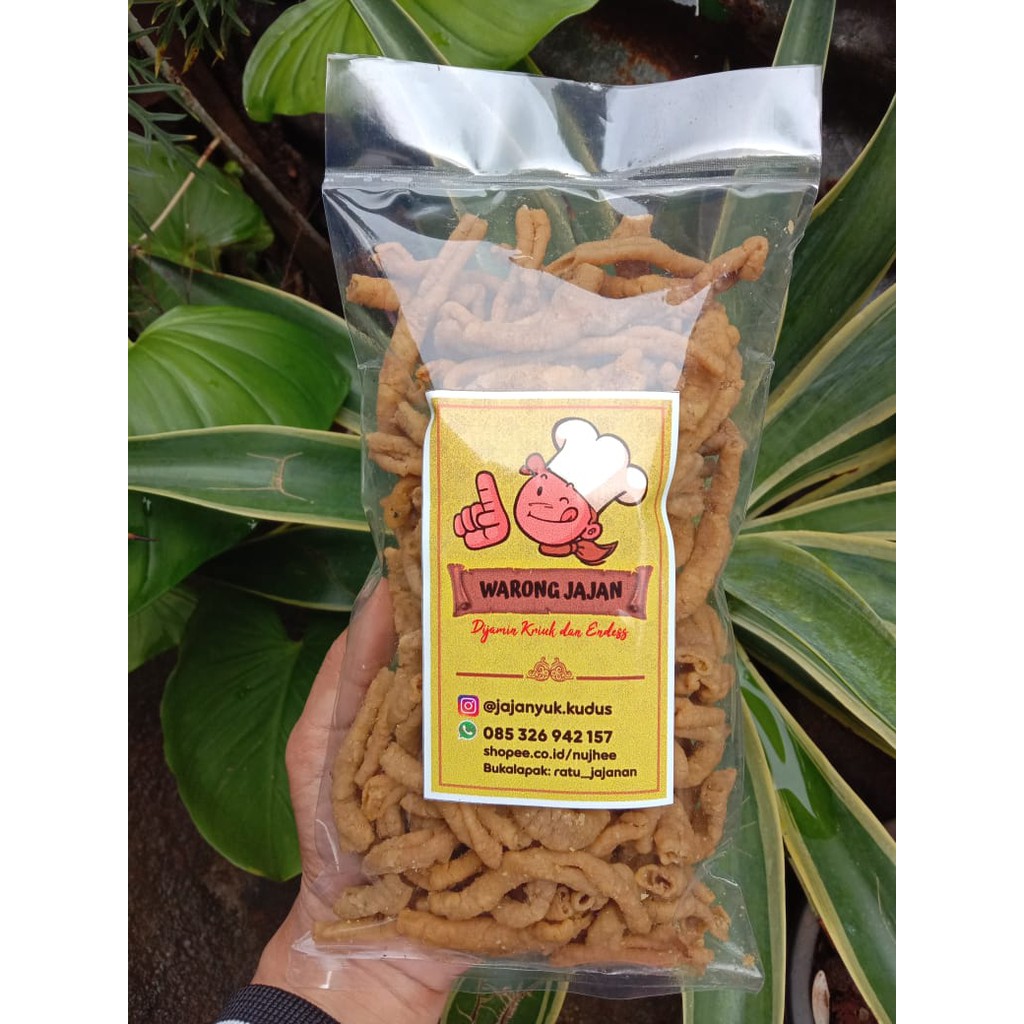 Jual Keripik Usus Usus Crispy 250 Gr Shopee Indonesia