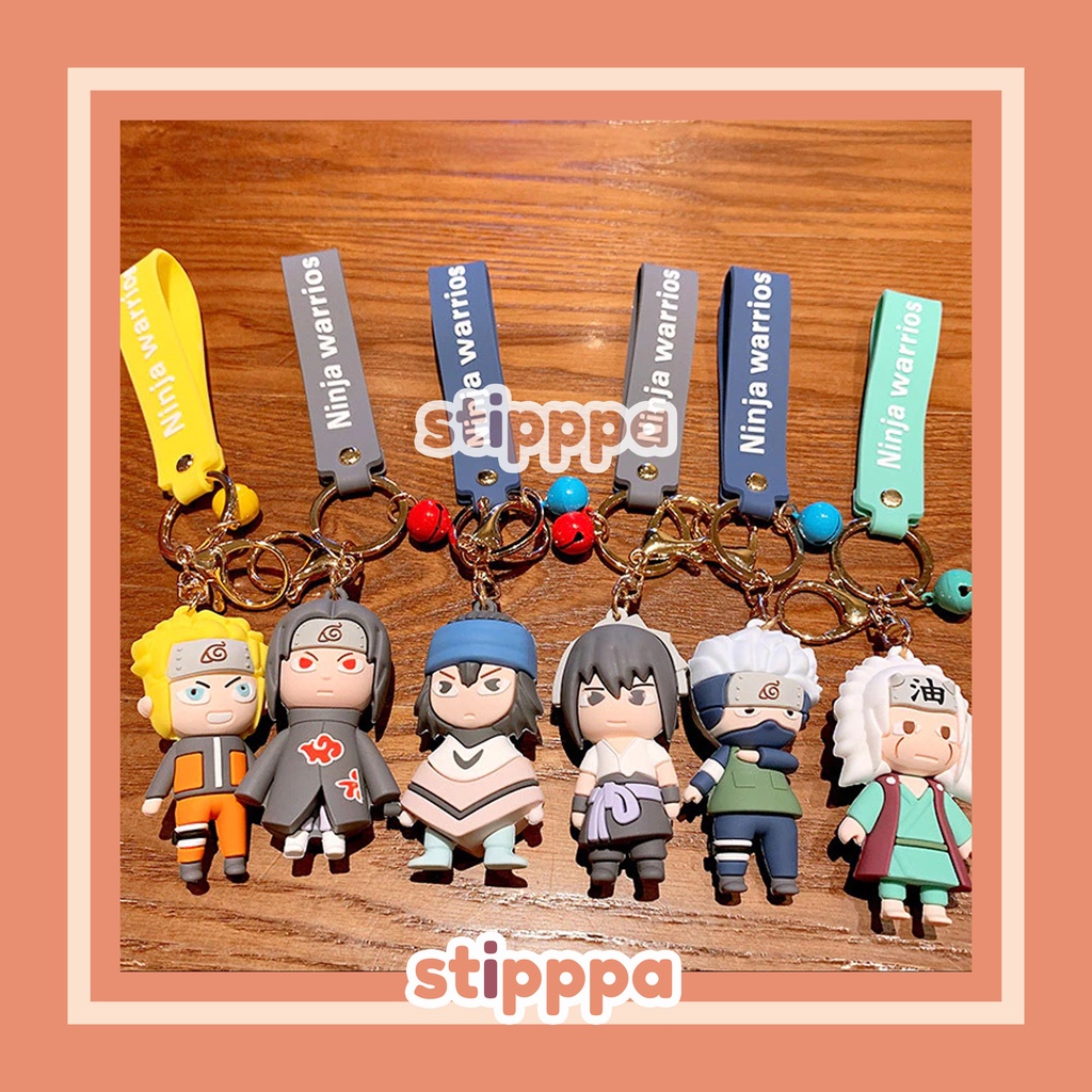 Jual Gantungan Kunci Set Karakter Anime Tanpa Strap Ganci Lucu Jepang