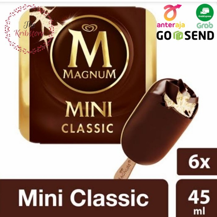 Jual Magnum Walls Ice Cream Mini Classic Box Isi Pcs Shopee Indonesia