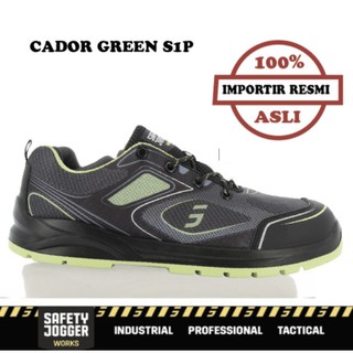 Jual Sepatu Safety Jogger Cador S1P Green Blue Grey Shopee