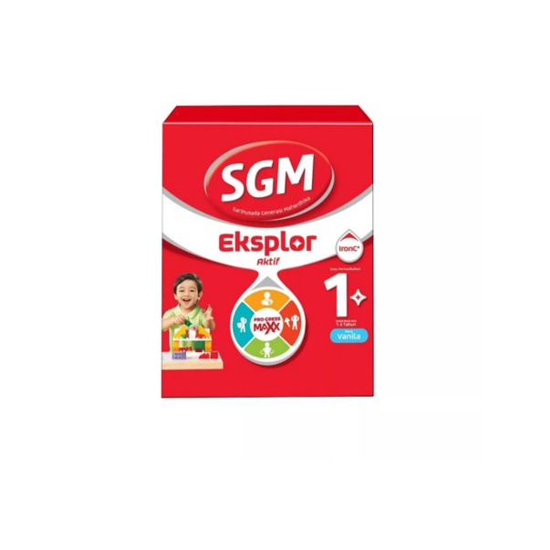 Jual SGM Eksplor Aktif 1 Pro GressMaxx Susu Pertumbuhan Box 900gr