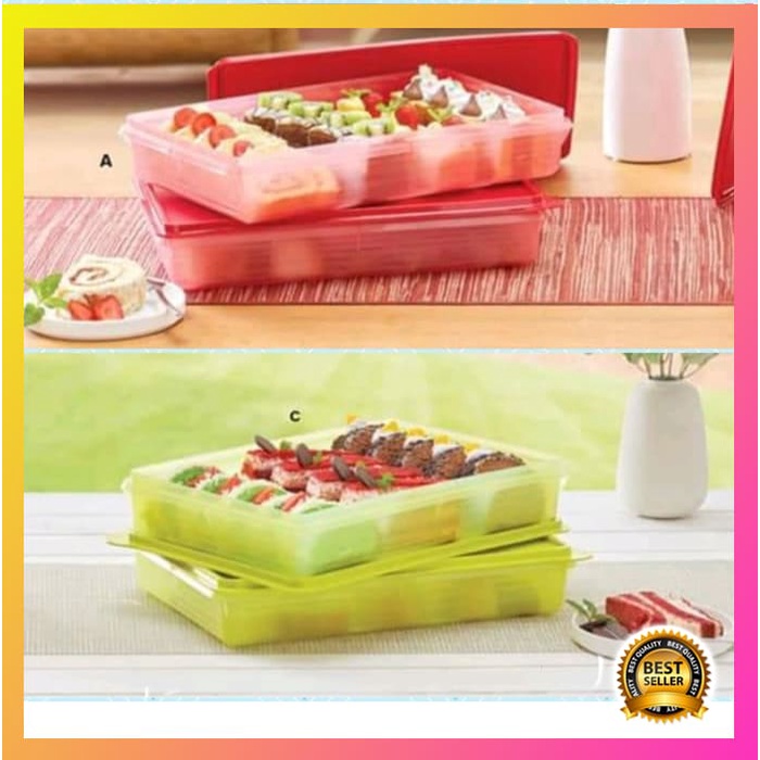 Jual Tupperware Large Snack Stor Toples Bekal Tempat Makanan Snack