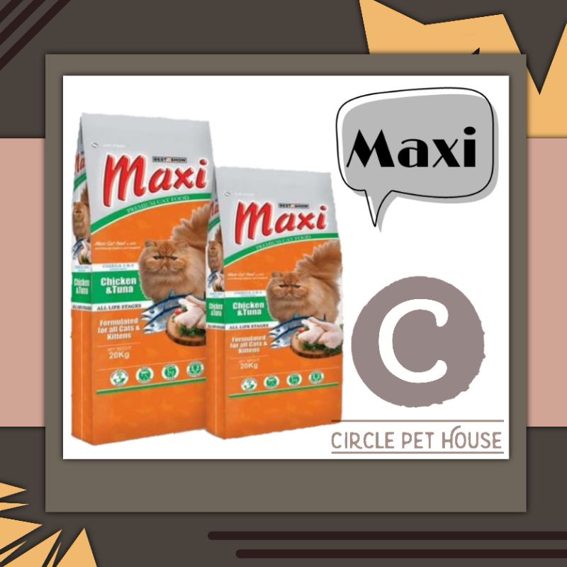 Jual Maxi Makanan Kucing Premium Maxi Premium Cat Food Shopee Indonesia