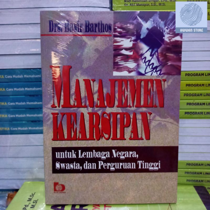 Jual MANAJEMEN KEARSIPAN DRS BASIR BARTHOS Shopee Indonesia