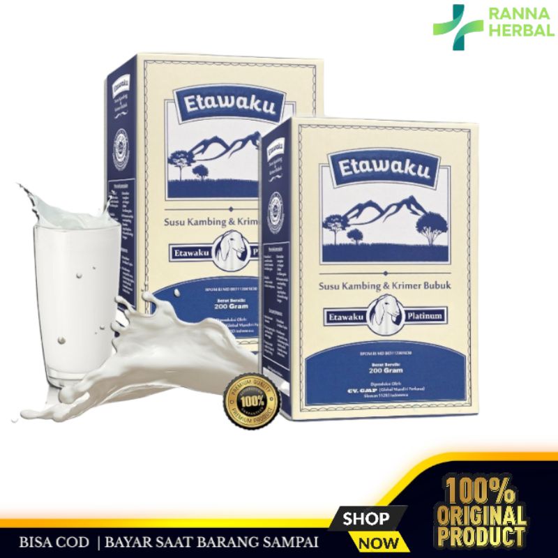 Jual Susu Kambing Etawaku Platinum Gr Etawaku Platinum Bubuk