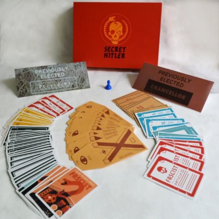 Jual Update Secret Hitler Board Game Card Game Mainan Kartu Hot Sale