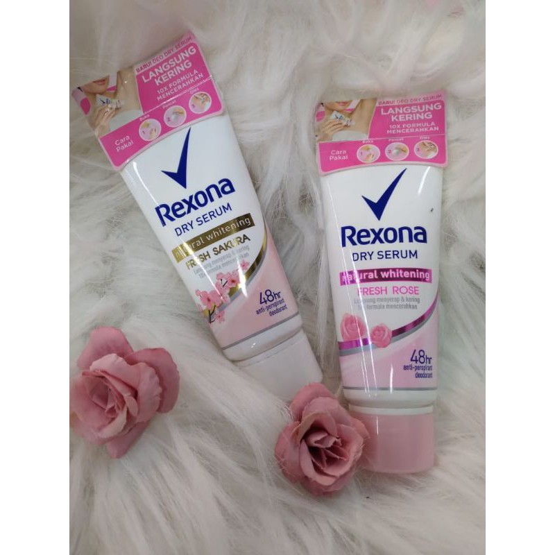 Jual Rexona Dry Serum Natural Whitening50ml Shopee Indonesia