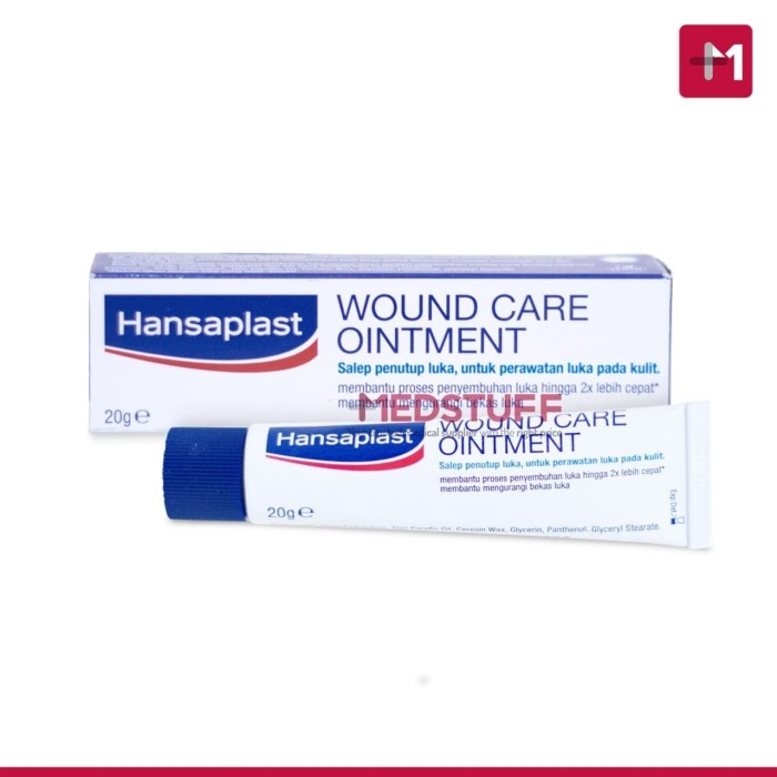 Jual Hansaplast Wound Healing Ointment Salep Luka 20Gr 98 Shopee