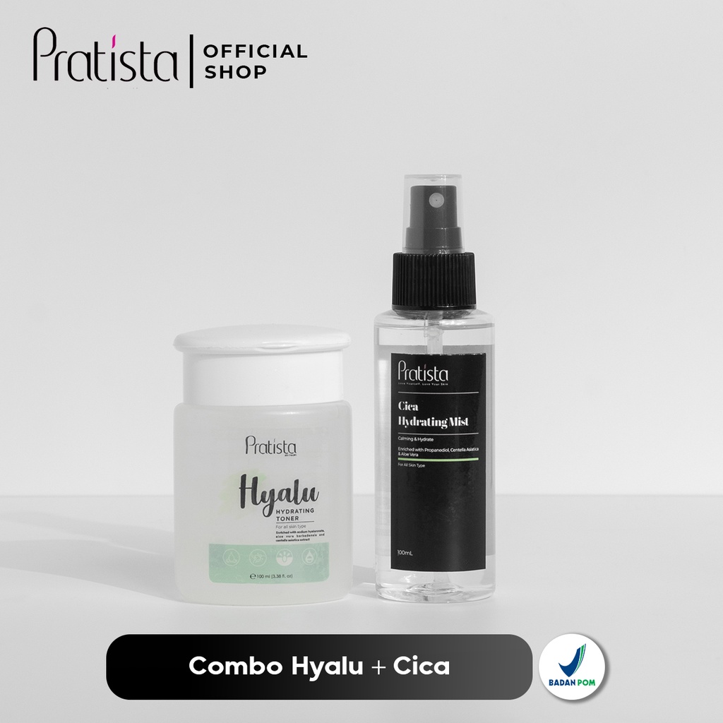 Jual Pratista Bundling Cica Hydrating Mist Hyalu Hydrating Toner