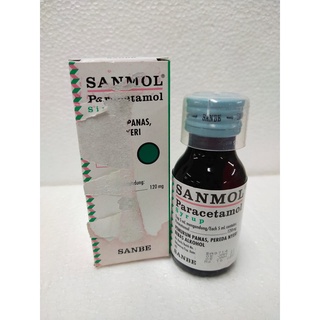 Jual Dapat Botol Sanmol Paracetamol Sirup Ml Penurun Demam