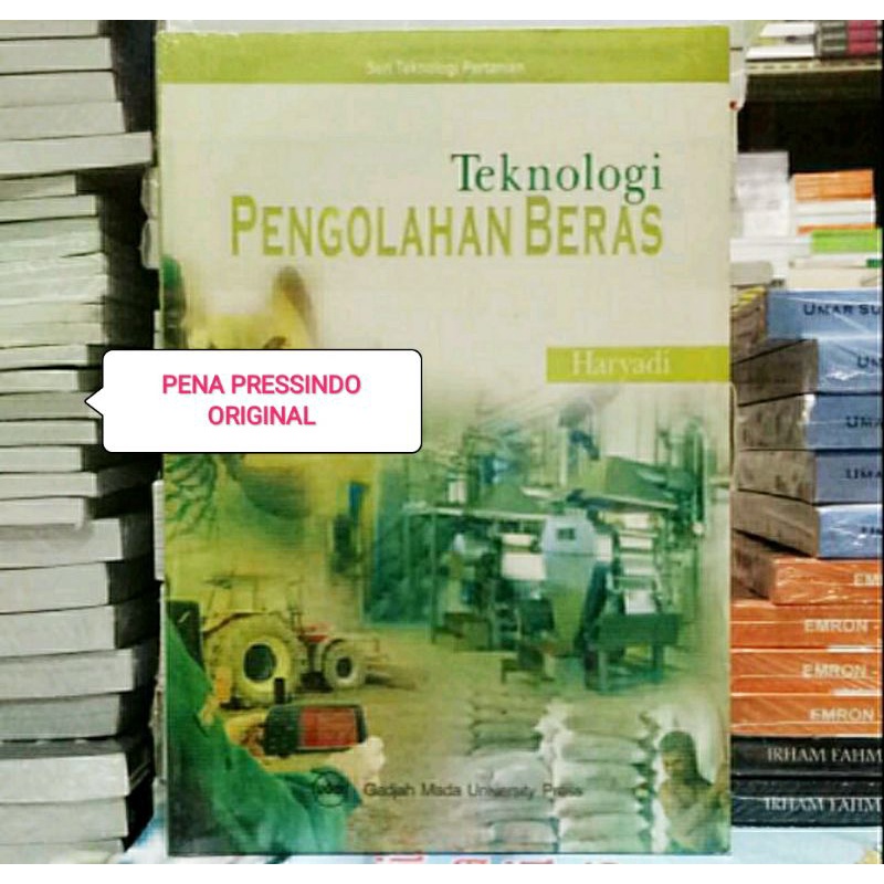 Jual BUKU TEKNOLOGI PENGOLAHAN BERAS HARYADI Shopee Indonesia