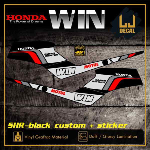 Jual Striping Honda Win Shr Custom Sticker Shopee Indonesia