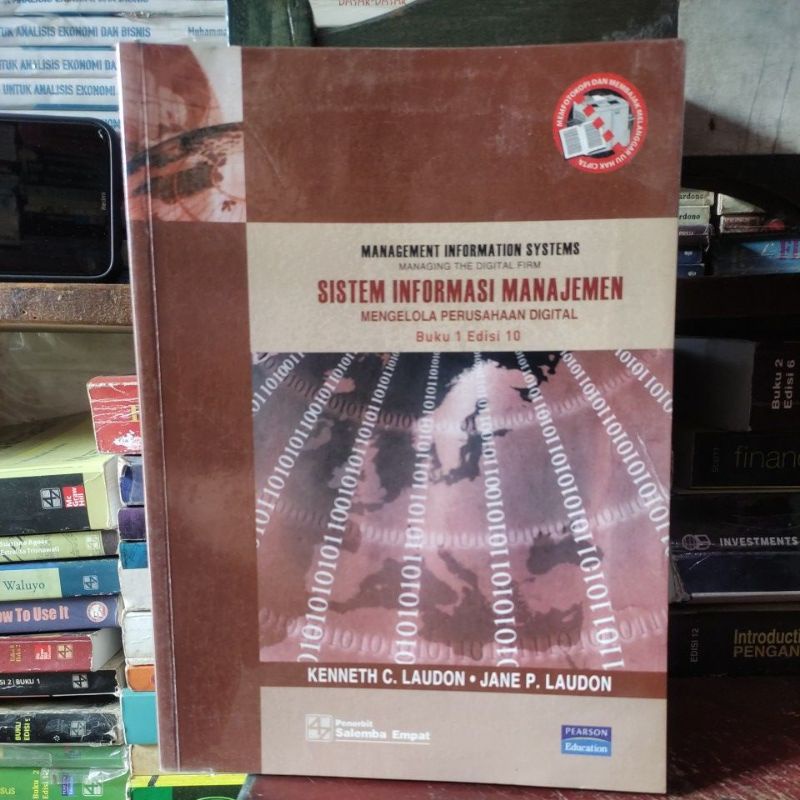 Jual Buku Sistem Informasi Manajemen Buku 1 Edisi 10 Oriiginal