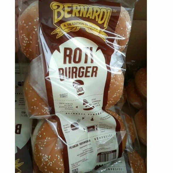 Jual Roti Burger Bernardi Berbagai Ukuran Belidikita Shopee Indonesia