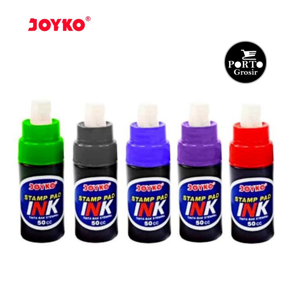 Jual Joyko Stamp Pad Ink 50cc Kode SPI Refill Isi Ulang Bak Tinta