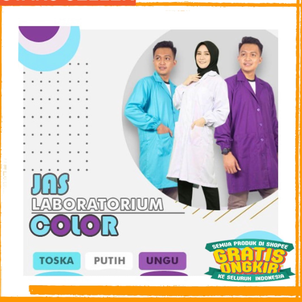 Jual MEWAH KEREN ELEGAN MODEL BOS BOSS BAJU JAS LABORATORIUM LENGAN