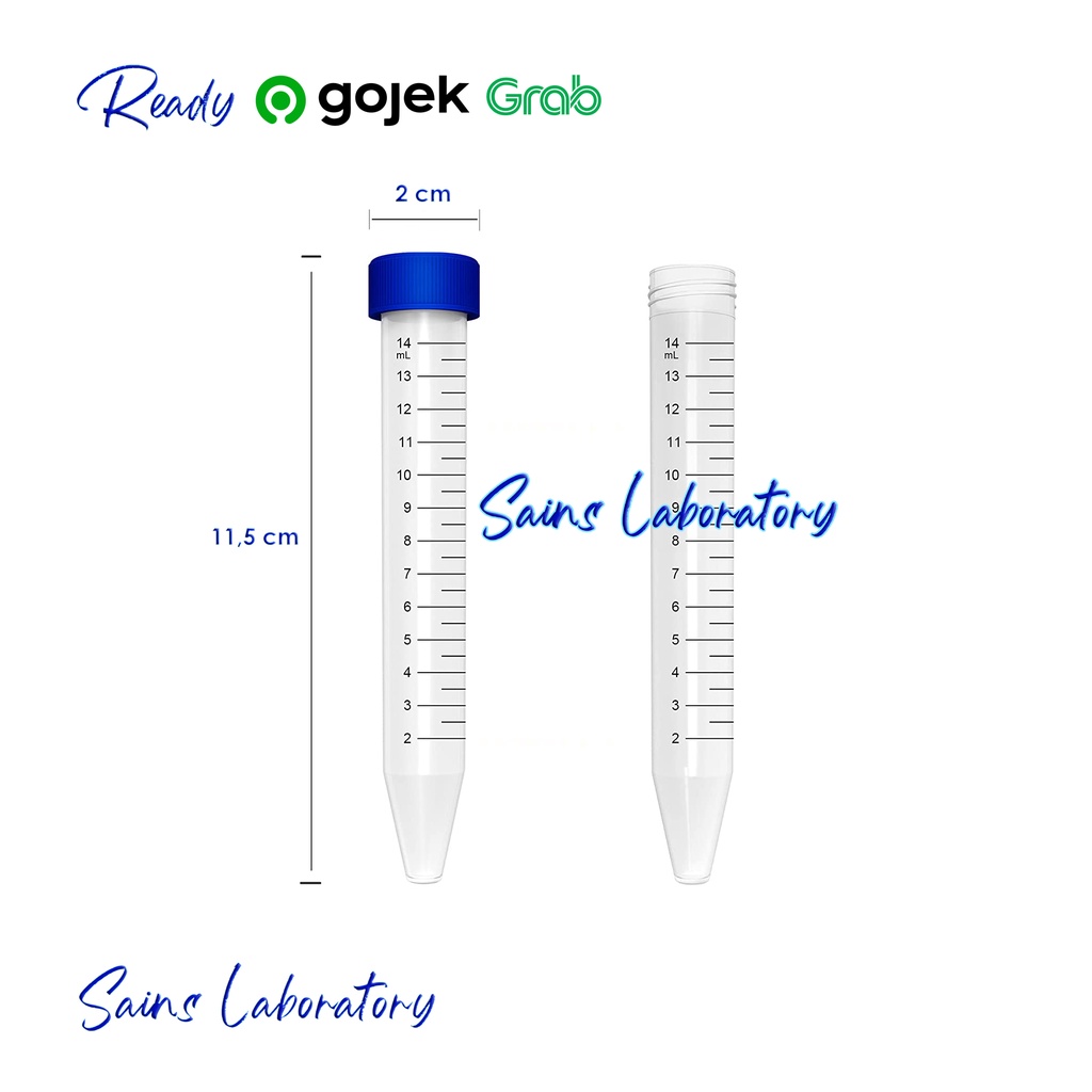 Jual Tabung Centrifuge Plastik Test Tube Centrifuge Plastic Tabung