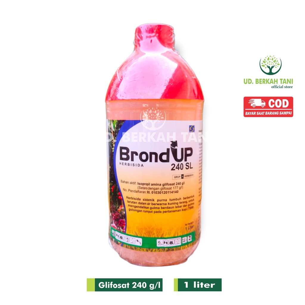 Jual HERBISIDA SISTEMIK BROND UP 1 LITER GLIFOSAT 240 SL Shopee Indonesia