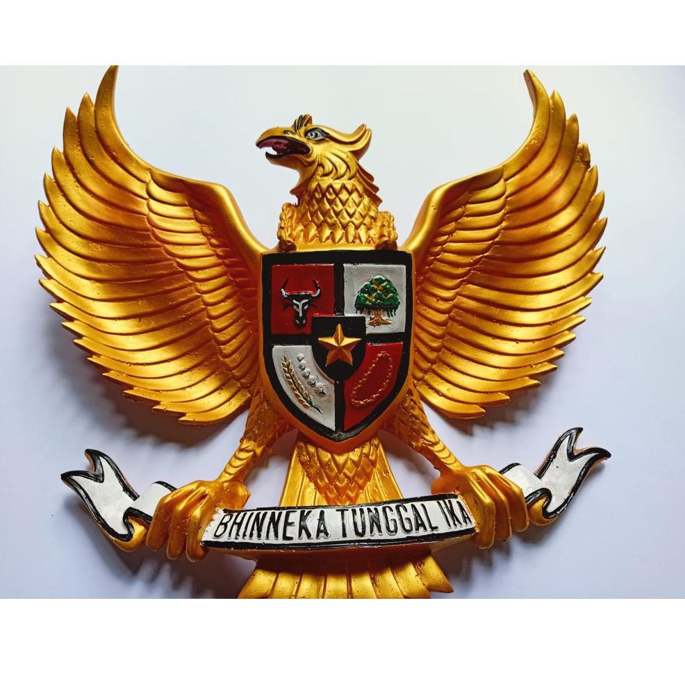 Jual Pajangan Dinding Garuda Pancasila 3 Dimensi Fiber Lambang Negara