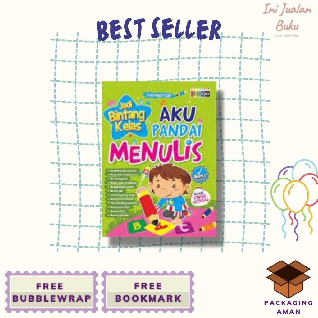 Jual Aku Pandai Menulis Jadi Bintang Kelas Penerbit Brilliant