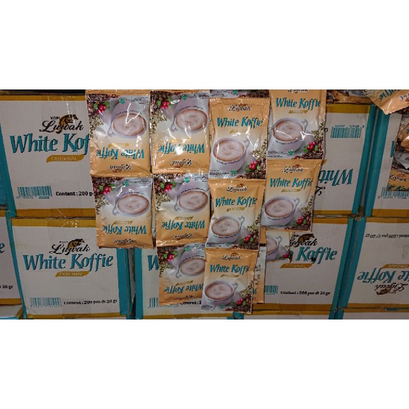 Jual Luwak White Kopi Sachet 20 Gr Shopee Indonesia