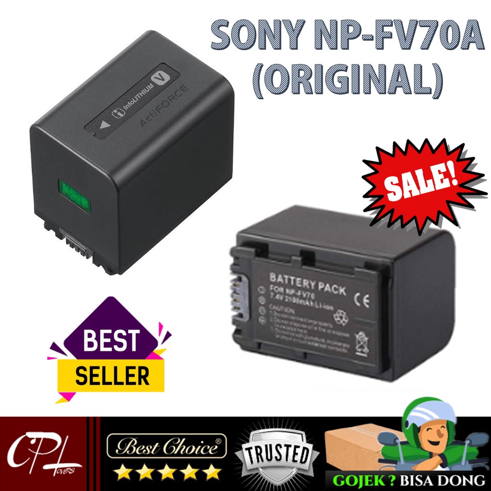 Jual Sony NP FV70A V Series Battery Pack For Handycam Camcorders