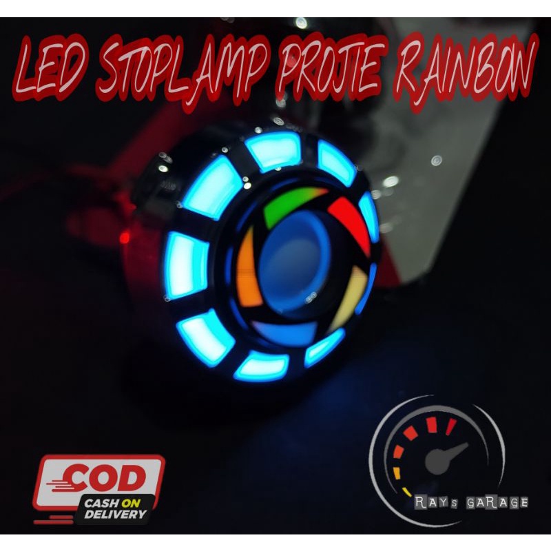 Jual COD Lampu Stop Belakang Projie Led Lampu Stoplamp Projie Running