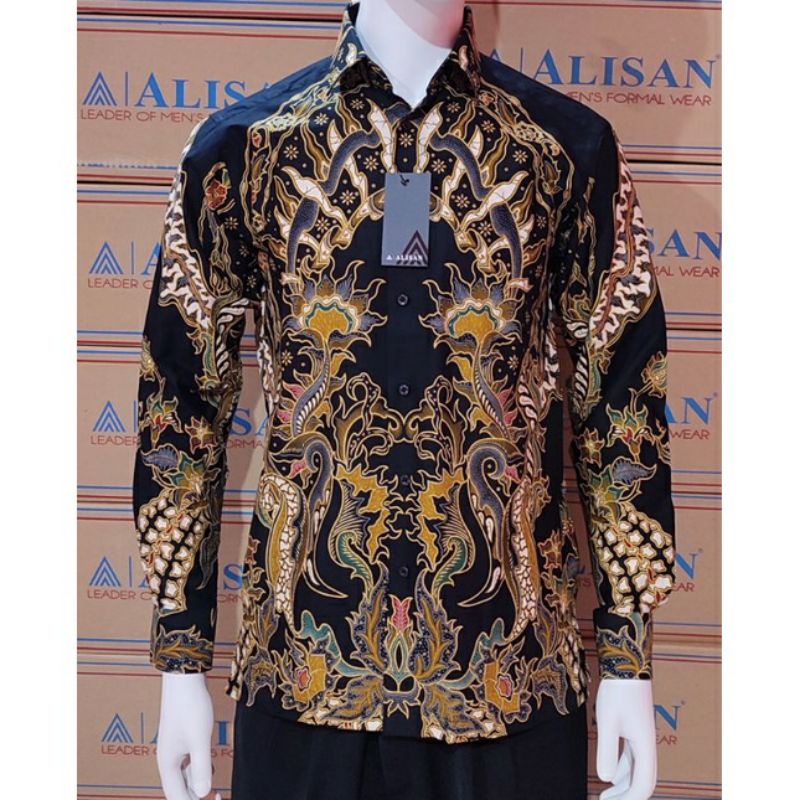 Jual Batik Alisan Lengan Panjang Reguler Shopee Indonesia