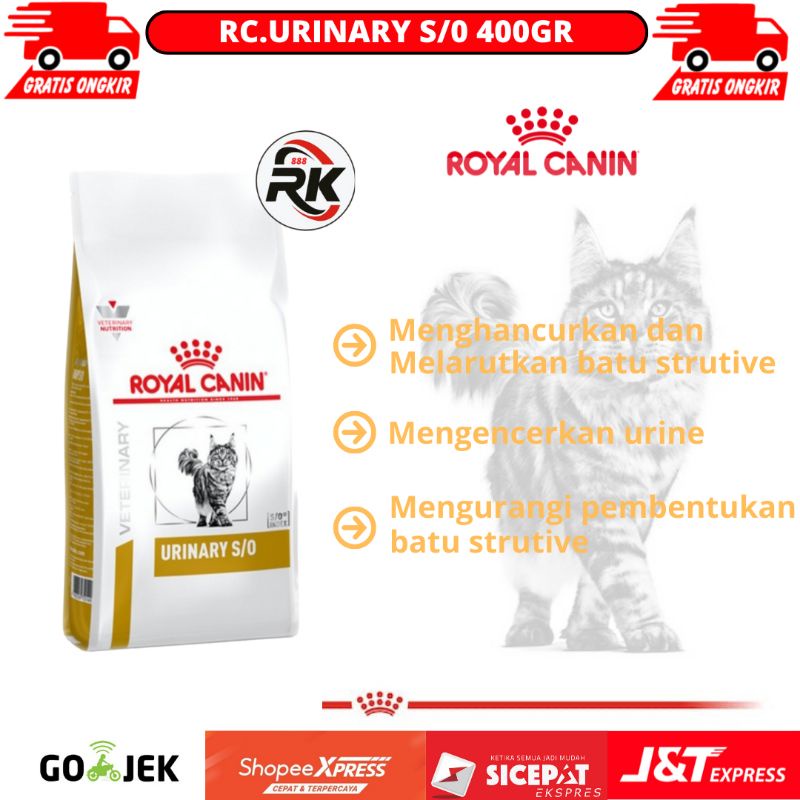 Jual Royal Canin Urinary S O Gr Freshpack Dry Cat Food Shopee