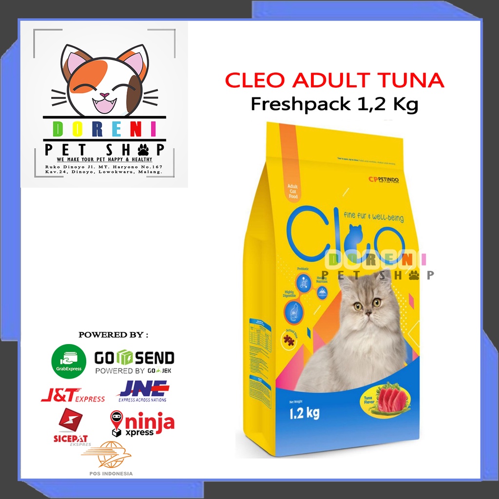 Jual Makanan Kucing Cleo Tuna Kg Freshpack Shopee Indonesia