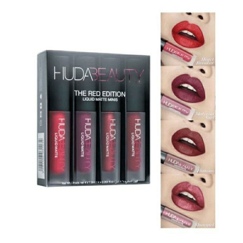 Jual Lipstik Huda Matte Edition In Huda Edition Shopee Indonesia