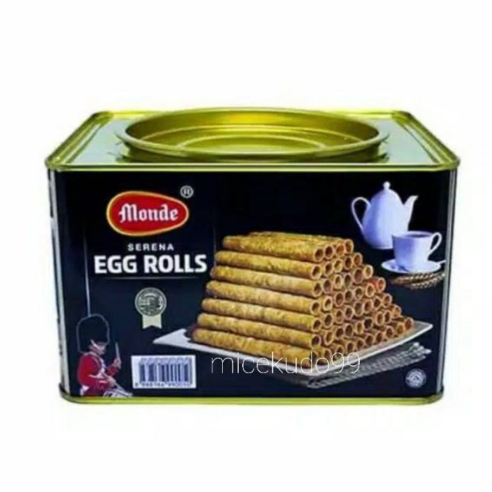 Jual Monde Serena Egg Rolls Original Kaleng Gram Egg Roll Shopee