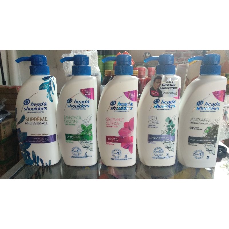 Jual Head Shoulders Cool Menthol Lemon Fresh Anti Hairfall Rambut